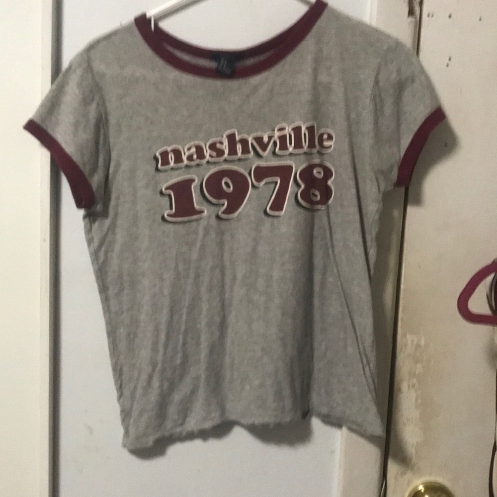 Gray shirt